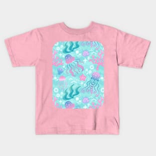 Jellyfish Sea Kids T-Shirt